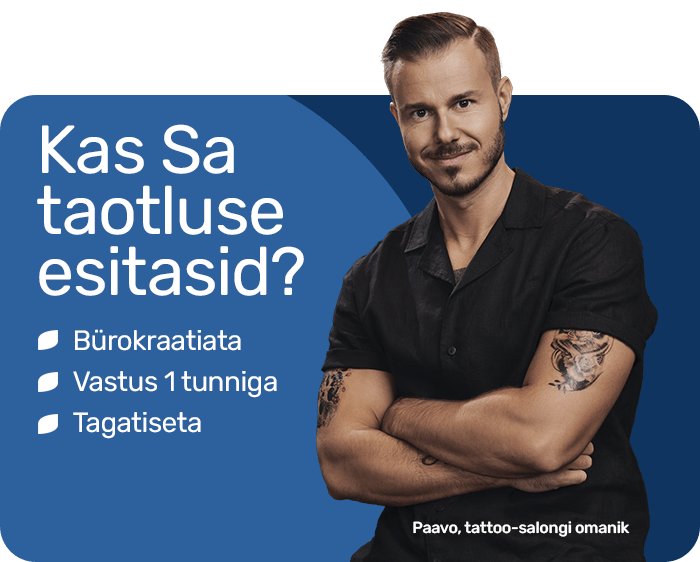 Bürokraatiata. Vastus 1 tunniga.